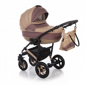 Коляска модульная 2 в 1 Ifratti Isabel, шоколадно-бежевый (Ifratti, SA)